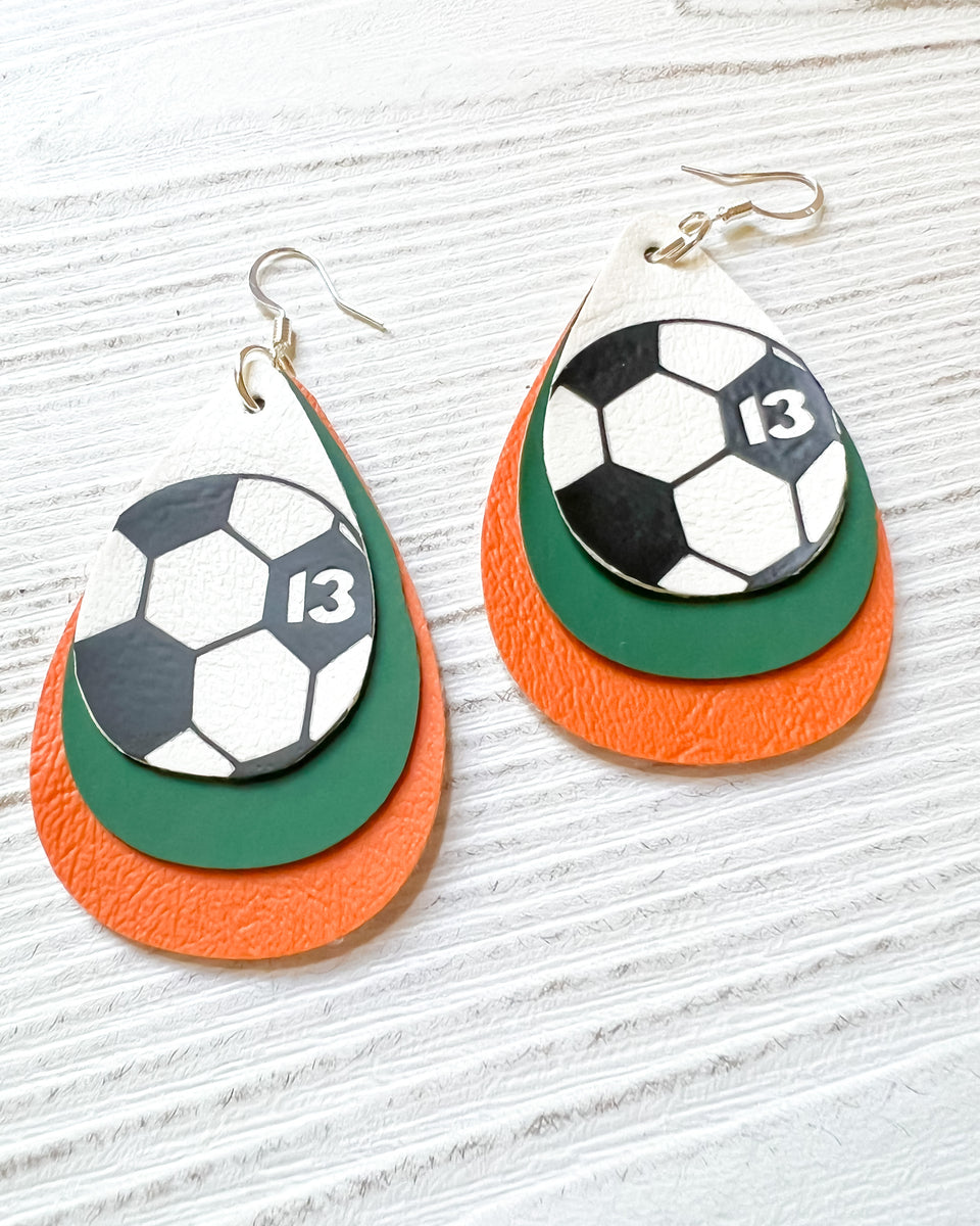 Football Mom Earrings - Sports Earrings (Set of 3)