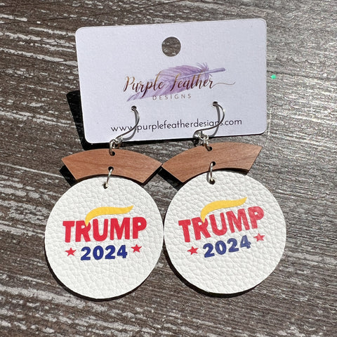 Election Day Earrings, Trump Hair, and 2024